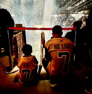 Cody Garbrandt Instagram - Thank you @vegasgoldenknights @christian__hauser for having us out last night!! #goldenknights #vegas