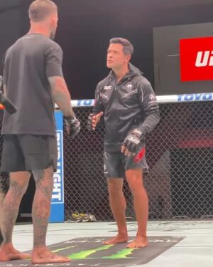 Cody Garbrandt Instagram - May you be as happy as @instasuelos was learning how to train like a @ufc fighter!