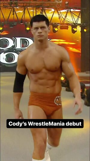 Cody Runnels Instagram - 2010: #WrestleMania debut ➡️ 2023: Main Eventer