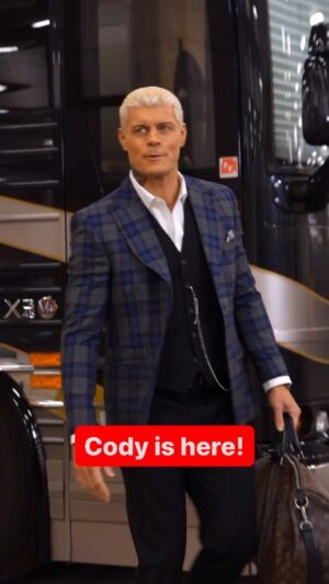 Cody Runnels Instagram - With #WrestleMania set, what’s in store for @americannightmarecody TONIGHT on #WWERaw?