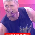 Cody Runnels Instagram - @americannightmarecody starts us off with the first “whoa” of 2024! #WWERaw
