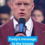 Cody Runnels Instagram - It’s a special night for @americannightmarecody and all of us here at WWE for #SmackDown: Tribute To The Troops 🇺🇸🇺🇸🇺🇸