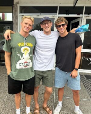 Cody Simpson Instagram - My life as a competitive athlete is gold, but the mates I’ve made along the way are priceless. The Gold Coast will miss @mackhorton.