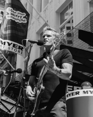 Cody Simpson Instagram - x @myer. 

It’s beginning to look a lot like Christmas. Loved performing some classics & unveiling the @officialblueytv Christmas windows. #MyerChristmas