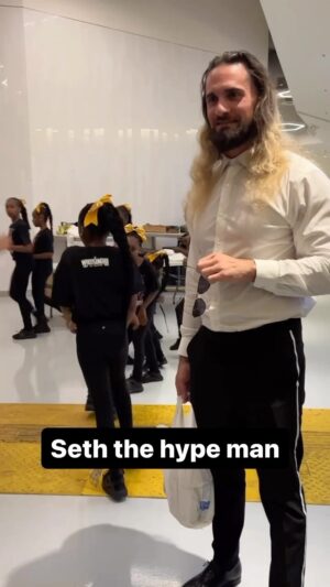 Colby Lopez Instagram - We agree with you, @wwerollins! 🙌 #WrestleMania