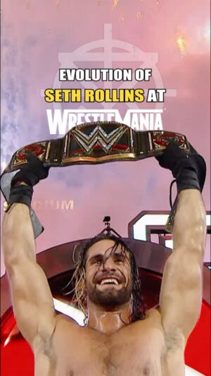 Colby Lopez Instagram - From pulling off the “Heist of the Century” to slaying The Beast, @wwerollins’ #WrestleMania history is 🔥🔥🔥