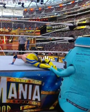 Colby Lopez Instagram - @wwerollins vs. @loganpaul was one of #WrestleMania Saturday’s most insane matches! 🔥