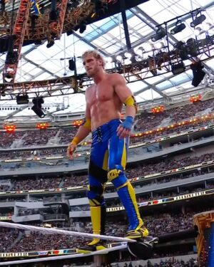 Colby Lopez Instagram - @wwerollins vs. @loganpaul was one of #WrestleMania Saturday’s most insane matches! 🔥