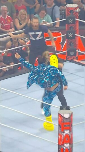 Colby Lopez Instagram - @wwerollins giving a whole new meaning to “Big Boot” 😂