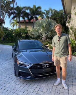 Cole Hauser Instagram - My boys new rig @ryhauser hard work and great grades. Keep it up son! Love ya