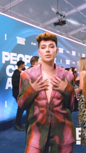 Cole Walliser Instagram - My old friend James Charles!! I met James in 2016 when he was annouced as the first male ambassador for CoverGirl. I was directing a bunch of content for them and I interviewed him. That was such a fun shoot, and it’s been crazy to see James’ career grow since then! Looking forward to seeing more, and next time I won’t introduce myself again lolol #jamescharles #colewalliser #glambotbts #livefrome #peopleschoiceawards