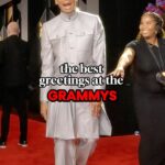 Cole Walliser Instagram - THE BEST GREETINGS AT THE GRAMMYS. There’s a lot of talk about Hi’s and Bye’s at the GlamBOT so here are some of my favorite hellos at the Grammys this year. Who was you fav!!? I know mine!! ☺️☺️ #glambotbts #livefrome Los Angeles, California