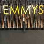 Cole Walliser Instagram - We back baby!! At the Emmy’s in full effect!! So excited to be back shooting GlamBOTs with @eentertainment !! Feeling pretty amazing in my custom @wilvalor tux! 😍😍 first time getting a bespoke suit and i think i now can’t go back! 😂 glam by @penelopevazquez and pics by my first 1st AC Poodle 😜👌🏼 who do you want to see on the GlamBOT today!! ⬇️⬇️ Peacock Theater