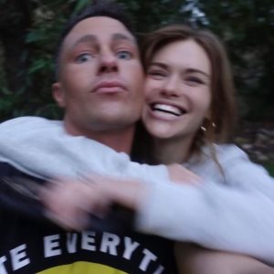 Colton Haynes Instagram - Big Foot & Blair Witch walk into the woods…