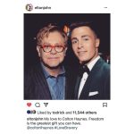 Colton Haynes Instagram - So excited to be back with my friends @eltonjohn & @davidfurnish for the first ever virtual #EJAFOscars this Sunday April 25th 🤗 This is the first time that everyone is invited to join this amazing party which is in support of the amazing work that @EJAF is doing to help young people all over the world who are living with or at risk of HIV. Visit @EJAF & get ur tix now ❤️