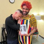 Colton Haynes Instagram - I wouldn’t have been able to get through yesterday without you @alokvmenon . You flew across the country (of course it was delayed 😩), & came directly from the airport to lead a discussion about my book. You’ve always been someone who truly sees me - thank you for providing that sense of home that I so desperately needed ❤️ Wish we had a photo of us crawling under the barrier 😂 #missmemorylane #beyondthegenderbinary