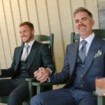 Colton Underwood Instagram - A dream come true. #ad with the help of our friends at @21seeds Infused Tequila we made all of our favorite moments even better. From the loving walk to the artistic swim team all of our favorite people enjoyed our favorite cocktails. Also… can we talk about the ice cubes?! 🥒🍹
