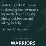 Colton Underwood Instagram - To create more space for honest conversations around our health, I recently sat down with @sollishealth and shared my journey with mental health. Learn more about my experience and other chronic and invisible health conditions with the SollisHealth Warriors campaign in my bio.