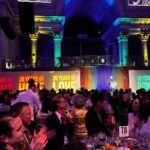Colton Underwood Instagram - incredible evening for the @aliforneycenter - an amazing organization helping youth LGBTQ+ find safety and love. celebrating their 20th year impacting and changing lives. 1.5 million raised. thank you @p448 for hosting an incredible table and the work you’re doing with your company. truly walking the walk. Cipriani Wall Street