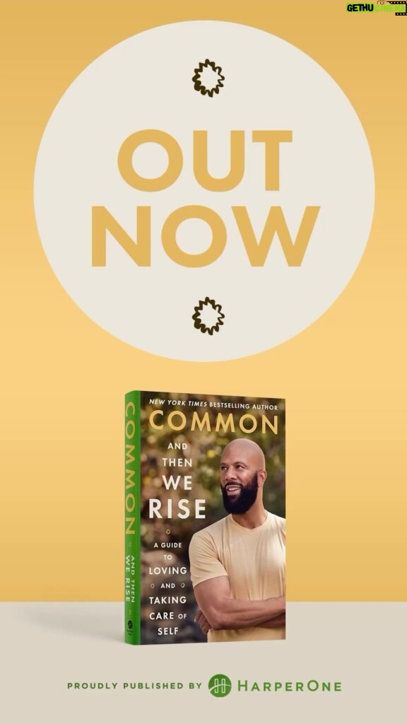 Common Instagram - Today is the day! “And Then We Rise” is available everywhere books are sold. We are gonna make change we can see and feel! #Make1Change #WeRiseWell links in bio