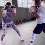 Connie Ferguson Instagram - This has to be one of the most intense boxing sessions I’ve ever had!🙆🏽‍♀️ The focus was on steroids! Power all the way. I new my body was going to be sore after this, I just didn’t realise how sore! @athidumezweni you punished us here but I love it!😂 Will be coming back for more!💪🏾🥊 Bless you CHAMP.🙏🏾❤️ #iconniecfit #fitistgenewcool #strongisthenewsexy #spiritmindbodyhealth❤️