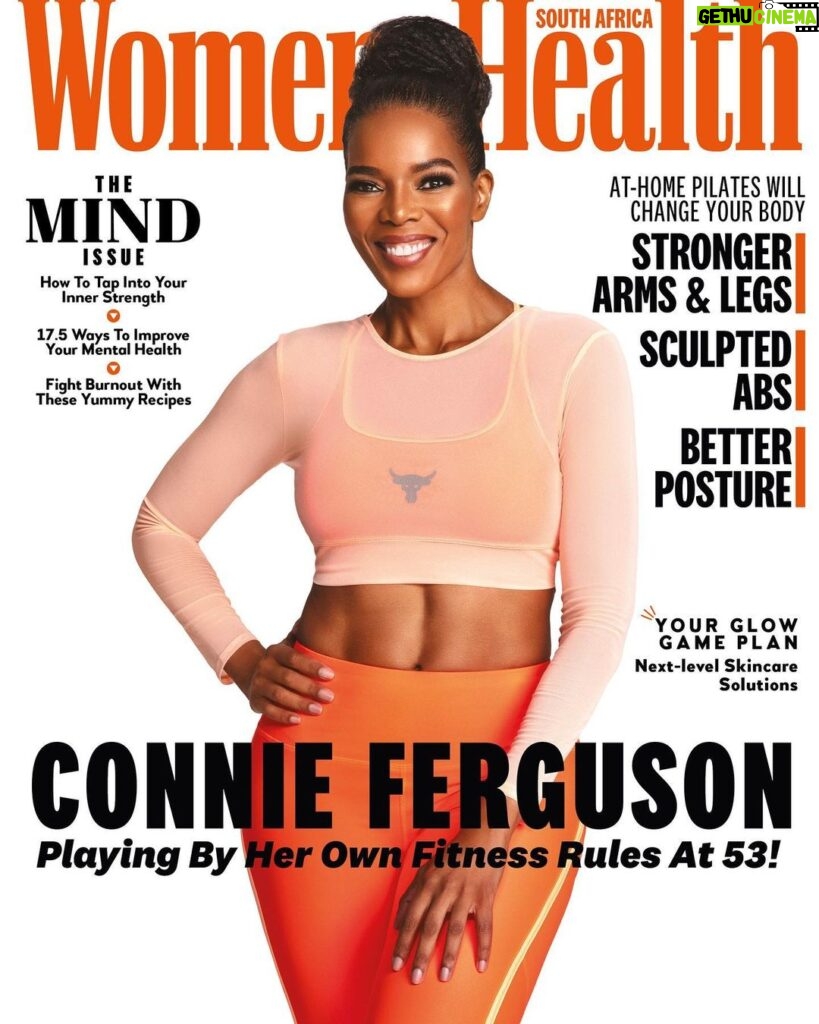 Connie Ferguson Instagram - I had so much fun shooting this cover! Thank you @womenshealthmagsa for the opportunity to grace the July/August edition. I cannot emphasize enough that our health is our most valuable asset, and we have to constantly be working towards bettering ourselves, spirit, mind and body. Happy reading!😬❤️ EDITOR: Gotlhokwang Angoma-Mzini @gotangoma PHOTOGRAPHER: Garreth Barclay @garrethbarclayphoto PHOTOGRAPHER’S ASSISTANT: Vaughn Humphrey @vaughn_humphrey COVER STORY: Kemong Mopedi @ladykemomo STYLIST: Boogy Maboi and Sunshine Shibambo @styledbyboogy and @sunshineshibs HAIR: Nicholas ‘Flawa’ Kubayi @flawa20 MAKE-UP: Vuyo Varoy @vuyovaroy