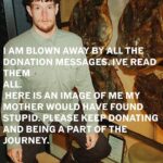Connor Swindells Instagram - Click the link in my bio to find out how you can donate, it’s easy - every penny helps. @bowelcanceruk