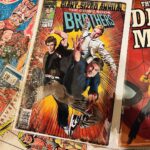 Cooper Barnes Instagram - I’m always overwhelmed by the generosity and thoughtfulness of my good friends, Mike, Tommy, and Julia, but this year’s Christmas gathering was particularly wonderful. Many amazing gifts were exchanged, but the most valuable gift is their friendship. #ComicBookBrothers fo’ life! Oh and @davesantia is one incredibly talented dude. 👏👏👏