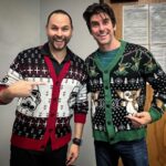 Cooper Barnes Instagram - 🎄Just a couple Dudes in Cool Sweaters! My dude @therealcooperbarnes 🎄 #starwars #gremlins #stormtrooper #gizmo #christmassweater #cooperbarnes #captainman #raymanchester Los Angeles, California