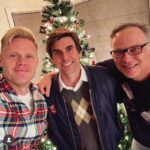 Cooper Barnes Instagram - I’m always overwhelmed by the generosity and thoughtfulness of my good friends, Mike, Tommy, and Julia, but this year’s Christmas gathering was particularly wonderful. Many amazing gifts were exchanged, but the most valuable gift is their friendship. #ComicBookBrothers fo’ life! Oh and @davesantia is one incredibly talented dude. 👏👏👏