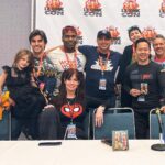Cooper Barnes Instagram - Comic Con with the homies! Love these guys so much. And Ripley attended her first PANEL! You’ll have to tune into the next podcast from @geekscapedotnet to hear what she said! Thanks also to @augiepires and @bkfa1804 for being awesome and somehow not making it into these pictures. #LAcomicCon2023