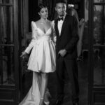 Coralie Porrovecchio Instagram - Merci à tous d’avoir sublimé notre soirée hier ! Vous avez fais de notre mariage une soirée mémorable. Merci aussi pour tous vos messages 🤍 Merci à @alibakhtiardesigns d’avoir organisé cette soirée de rêve pour nous et nos invités. Et surtout merci à mon mari d’être le plus bel être sur cette terre ❤️