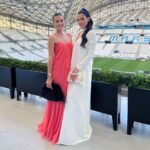 Coralie Porrovecchio Instagram - Gala fondation OM 🤍💙