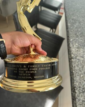 Cordae Instagram - Where I’m from niggas don’t win Emmys ! This year has quietly been my most successful thus far. The streams increased 30% this year, Did a arena tour w my dawg Nate, dropped 3 songs ppl loved, released my own sneaker! , and above all else my daughter is healthy and happy! (thank you @naomiosaka lol). Still building brick by brick, one step at a time. Popping out next year ! The Crossroads !