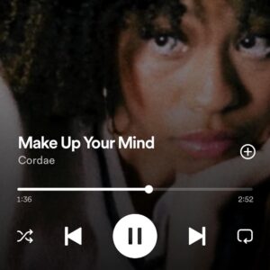 Cordae Instagram - This nigga been dropping bangers all year smh “Make Up Your Mind” out now !
