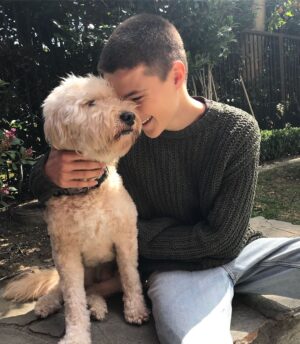 Corey Fogelmanis Instagram - always a friend on set !