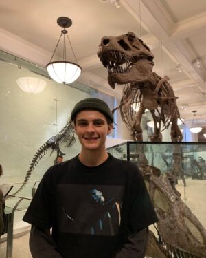 Corey Fogelmanis Instagram - me as ‘baby’s first time at the museum of natural history’ 🥺