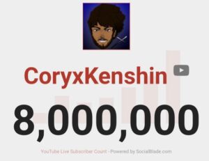Cory Kenshin Instagram - 8MIL... ON THE LITERAL LAST DAY OF THE YEAR!!!
praise GOD.
SAMURAI STAND UP