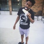 Cory Kenshin Instagram - Not one of my proudest days, YO THIS ICE CREAM WAS LITERALLY MELTING BY THE SECOND. Hahah, and I bet I could still slide in somebody dm's looking like this.. Cause a brotha TOO clean.. nah let me stop lol #coryxkenshin
