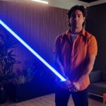 Cristián Riquelme Instagram - Listo para buscar a mi padre, Darthtufeitor. #starwars #lightsaber