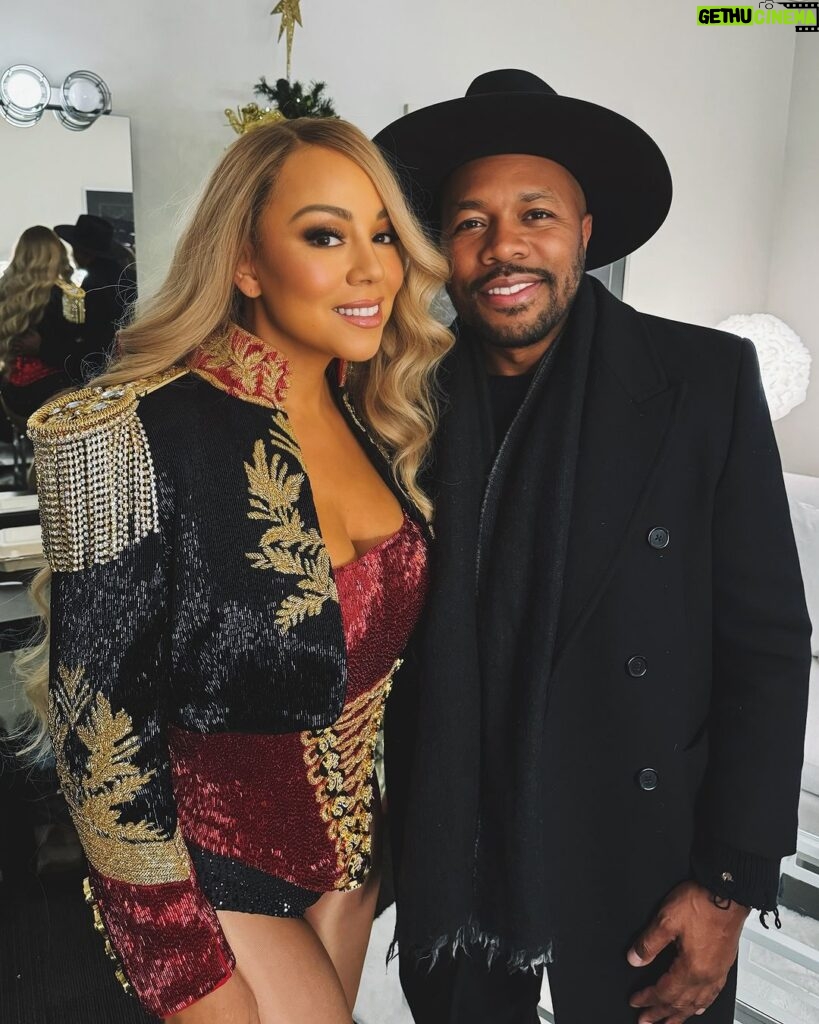 D-Nice Instagram - It was great seeing @mariahcarey last night at the Hollywood Bowl. The show was spectacular and was the perfect way to start the holiday season. 🦋🦋🦋