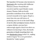 D-Nice Instagram – Grateful for this interview with Sage Anderson for @rollingstone magazine! 

Excited and honored to be part of the @MartingaleCognac family. 

Interview link in bio. 

🥃Cheers! #MartingaleCognac