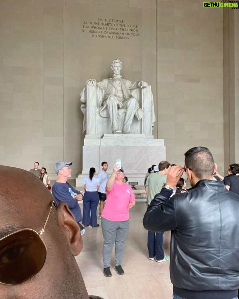D.B. Woodside Instagram - I recently returned from Washington DC. I had some time to see the sights as pictured here and I’m hoping the photos will bring attention to this post. The real purpose for my trip was I had received an invitation by the Brady Organization to take part in a round table discussion with other colleagues from the entertainment industry on how we can assist promoting better gun safety. I had a thoughtful and inclusive conversation with @arthomastv, @ohadambrody, @piperperabo, many executives and more. Gun violence in the U.S. has a disproportionate impact on Black and Brown communities and is a major contributor to racial inequality. While none of us can fix this alone, especially overnight, I walked away feeling optimistic about what we and specifically me can be doing to help. More on that real soon. Thanks for reading. 🙏🏾 Washington D.C.