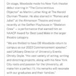 D.B. Woodside Instagram - I am truly honored to be a commencement speaker on Saturday at my undergrad alma mater, @ualbany. I have many fond student memories from there which shaped me not only as an actor but as a person too. I look forward to sharing some thoughts with the class of 2023! #ualbany #greatdanes #purpleandgold 💜💛