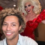 D.J. "Shangela" Pierce Instagram - Happy holidays from our drag family to yours! ❤️ So much fun last night kiki’ing with my gurlz backstage in Dallas. Mother @alyssaedwards_1 ur an Angel, and to all my sisters on the #DragQueenXmas show last night @jessicawild @bhytes @crystalmethyd @luxxnoirlondon @miz_cracker @jimbothedragclown @sashacolby I LUV YALL!! And of course, Dallas u def know how to treat the dolls!! 💋 Dallas, Texas