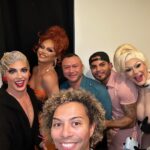 D.J. "Shangela" Pierce Instagram - Happy holidays from our drag family to yours! ❤️ So much fun last night kiki’ing with my gurlz backstage in Dallas. Mother @alyssaedwards_1 ur an Angel, and to all my sisters on the #DragQueenXmas show last night @jessicawild @bhytes @crystalmethyd @luxxnoirlondon @miz_cracker @jimbothedragclown @sashacolby I LUV YALL!! And of course, Dallas u def know how to treat the dolls!! 💋 Dallas, Texas