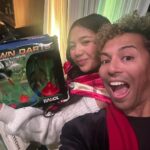 D.J. "Shangela" Pierce Instagram - Holiday Party + Dance Reunion! 🕺🏾@mrbradybaby u throw a super festive shindig … thank u! … plus it brought me together again with my lil death drop/dip diva @niasioux (whose a gorgeous senior in college now omg!) Seems like yesterday u were only 9, kickin it with LaQuifa in the @dancemomstv studio 💕 So many talented beautiful friends tonite … so much FUN … and I even almost walked away with the Lawn Darts Game in the White Elephant gift snatch lol. Happy holidays everyone … I’m going back to the movie ELF now! Xo 🎄❤️😁 Los Angeles, California