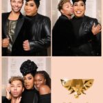 D.J. "Shangela" Pierce Instagram - My Rokael ❤️ I love u friend and I’m SO PROUD of You!!!! Congrats on your newest @rokaelbeauty golden launch tonite. Can’t wait to unbox!!! 💛💋 Great running into friends @patrickstarrr @hankandhenry_ and having a Wadley family outing with my kidz @nickvosian @liamrileycb 😁 SWIPE >>> last slide is from the first time @rokaelbeauty painted baby Shangie back in 2011! Look at life!!! Los Angeles, California