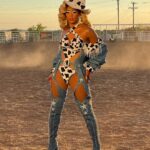 D.J. "Shangela" Pierce Instagram - You can take the Queen out the country, but u can’t take the country out the Queen … and I’m cool with that! 🤠💅Happy November y’all! xo designer @diegomontoyastudio makeup @lushiousmassacr hair @wigsandgrace 📸 @liamrileycb