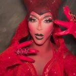 D.J. "Shangela" Pierce Instagram - HAPPY HALLOQWEEN FROM THE DEMON DOLL!! HALLOWEEN MAKEUP BY @lushiousmassacr 👺👹👿 Royale